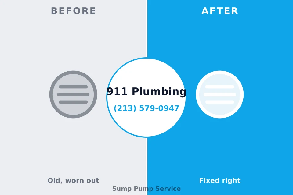 Before and after: plumbing company Collings Lakes, NJ